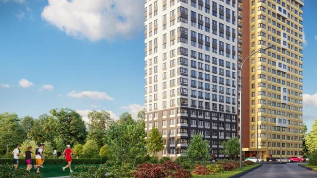 Купить квартиру в ЖК Видный Берег 2.0 в Московской области. Вариант № 2172086, 1, площадь - квм, цена 4677500 рублей