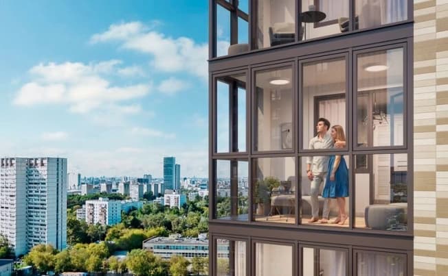 Купить двухкомнатную квартиру площадью 45 кв.м в новостройках (ЖК) в Москве. Вариант № 1935877, 1, площадь - квм, цена 19876220 рублей