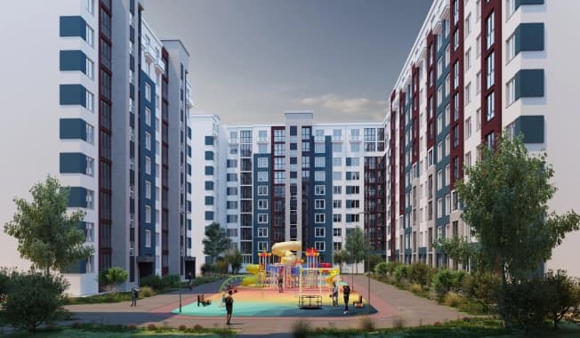 Купить двухкомнатную квартиру до 7 млн в новостройках (ЖК) в районе Московский в Калининграде. Вариант № 2227884, 0, площадь - квм, цена 6939250 рублей
