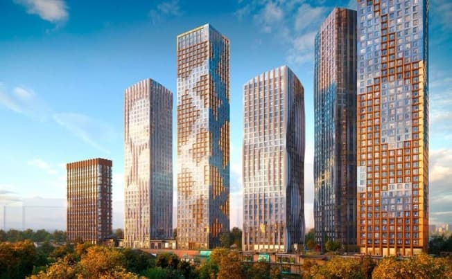 Купить трехкомнатную квартиру площадью 60 кв.м в новостройках (ЖК) в Москве. Вариант № 2180816, 1, площадь - квм, цена 30099742 рублей