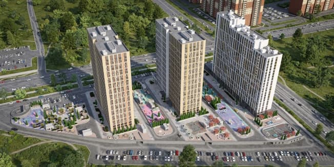 Купить двухкомнатную квартиру в ЖК Восточное Бутово в Московской области. Вариант № 2250999, 0, площадь - квм, цена 7318500 рублей