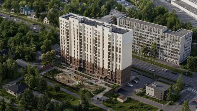 Купить однокомнатную квартиру в ЖК Погодинъ в Владимире. Вариант № 2290988, 1, площадь - квм, цена 4994340 рублей