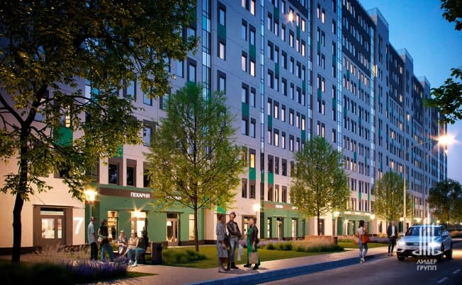 Купить двухкомнатную квартиру в ЖК Аэросити Клаб (Aerocity Club) в Санкт-Петербурге. Вариант № 2310919, 1, площадь - квм, цена 8694000 рублей