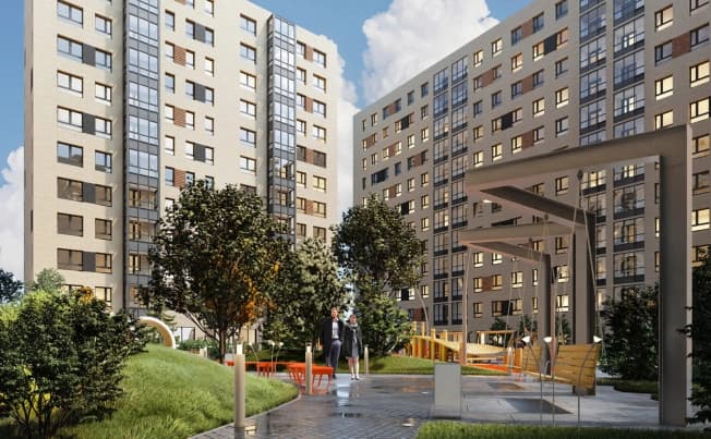 Купить трехкомнатную квартиру до 20 млн в новостройках (ЖК) в Ленинградской области. Вариант № 1838740, 1, площадь - квм, цена 10634248 рублей