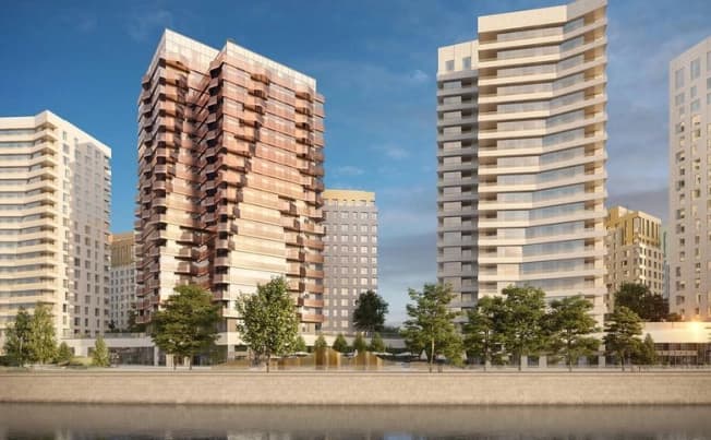Купить четырехкомнатную квартиру на улице Краснопрудная в Москве. Вариант № 1663518, 1, площадь - квм, цена 237550000 рублей