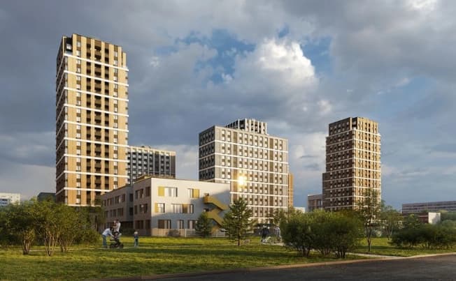 Купить двухкомнатную квартиру в новостройках (ЖК) в ЖК Куинджи в Санкт-Петербурге. Вариант № 1875486, 1, площадь - квм, цена 21085420 рублей