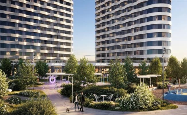 Купить двухкомнатную квартиру в ЖК Переделкино в Москве. Вариант № 2334177, 1, площадь - квм, цена 25579160 рублей