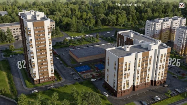Купить трехкомнатную квартиру в ЖК Маршал Дом 2 в Коврове. Вариант № 2361332, 1, площадь - квм, цена 6887500 рублей