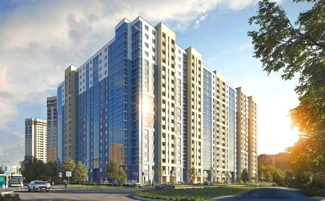 Купить однокомнатную квартиру до 20 млн в новостройках (ЖК) в Ленинградской области. Вариант № 1908352, 1, площадь - квм, цена 6622200 рублей