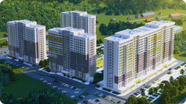 Купить квартиру на 2 этаже в новостройках в Пензе. Вариант № 2366378, 1, площадь - квм, цена 6303544 рублей