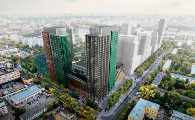 Купить однокомнатную квартиру площадью 34 кв.м в новостройках (ЖК) в Москве. Вариант № 1909651, 1, площадь - квм, цена 24185100 рублей