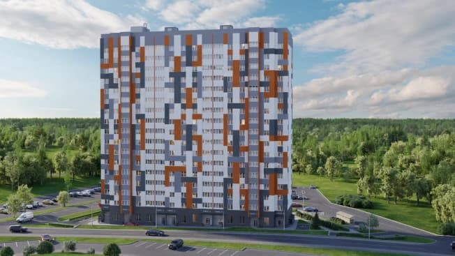 . Вариант № 6479, 1, площадь - от от 28 м² квм, цена от 4 011 660 ₽ рублей