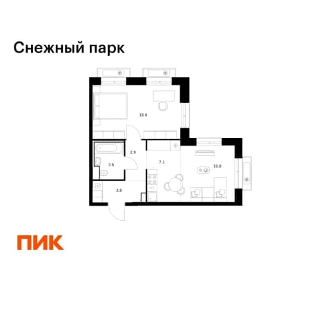 Купить студию до 15 млн в Владивостоке. Вариант № 2414785, 1, площадь - квм, цена 8951040 рублей