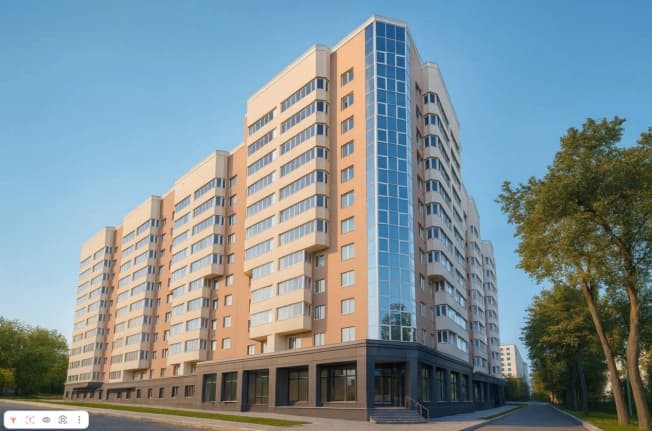 Купить однокомнатную квартиру на улице проезд Речников в Рязани. Вариант № 1857714, 1, площадь - квм, цена 4873000 рублей