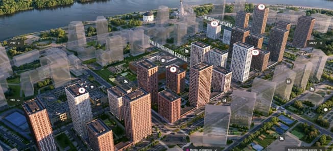 Купить квартиру до 20 млн в новостройках в Москве. Вариант № 2191404, 0, площадь - квм, цена 19100000 рублей