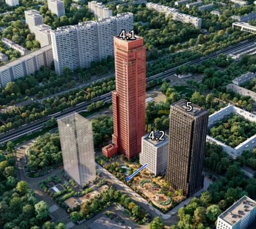 Купить двухкомнатную квартиру в новостройках в районе Кунцево в Москве. Вариант № 2390351, 0, площадь - квм, цена 26500000 рублей