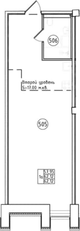 . Вариант № 1815714, 0, площадь - 62.12 квм, цена 16150800 рублей