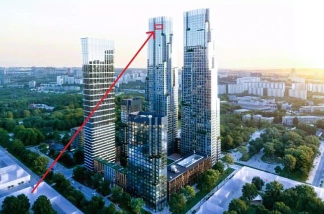 Купить трехкомнатную квартиру в ЖК Аура в Москве. Вариант № 2247694, 1, площадь - квм, цена 34000000 рублей