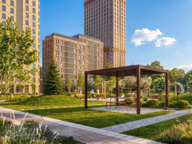 Купить однокомнатную квартиру на вторичке в ЖК Кленовые аллеи в Москве. Вариант № 2241643, 1, площадь - квм, цена 18990000 рублей