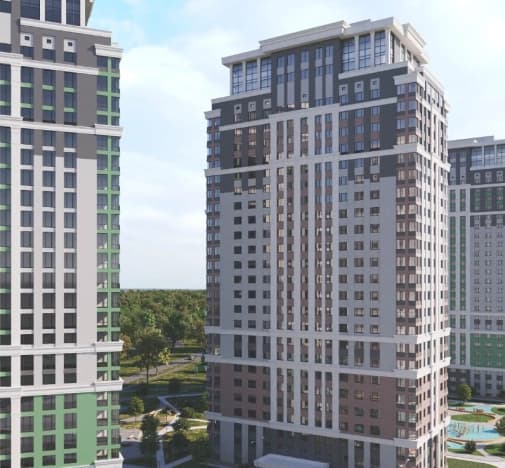 Купить двухкомнатную квартиру в ЖК Ново-Молоково в Московской области. Вариант № 2282948, 1, площадь - квм, цена 7209280 рублей