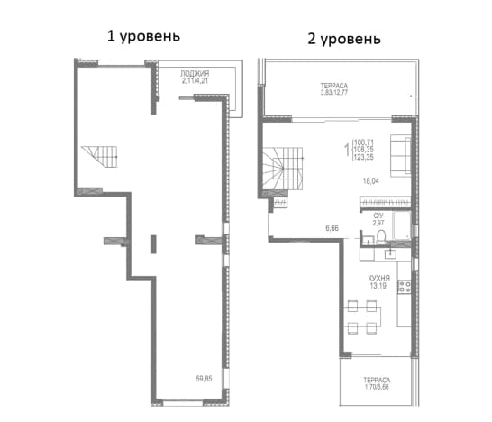 . Вариант № 2243062, 0, площадь - 115.71 квм, цена 20944000 рублей