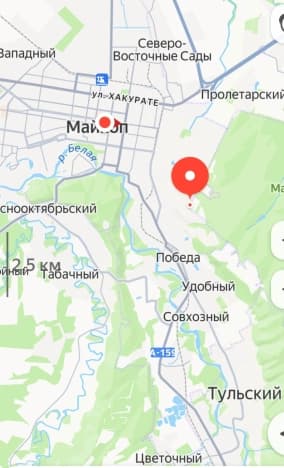 Купить земельный участок на улице Цветочная в Майкопе. Вариант № 2392632, 1, площадь - квм, цена 1500000 рублей