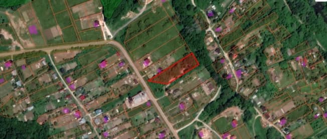 Купить земельный участок в селе Екимовка в Рязанском Муниципальном Округе в Рязанской области. Вариант № 2243745, 1, площадь - квм, цена 1200000 рублей