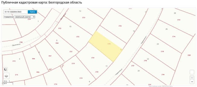 Купить земельный участок в Белгородской области. Вариант № 2250915, 0, площадь - квм, цена 1400000 рублей