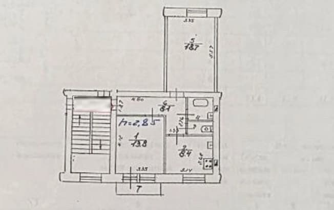 Купить двухкомнатную квартиру на улице Гродненская в Москве. Вариант № 2291514, 0, площадь - квм, цена 7999000 рублей