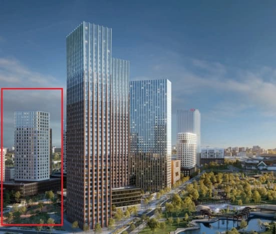 Купить однокомнатную квартиру на улице Родниковая в Москве. Вариант № 2409016, 1, площадь - квм, цена 24000000 рублей
