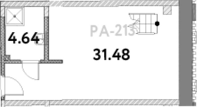 . Вариант № 2010849, 0, площадь - 48.41 квм, цена 20241000 рублей