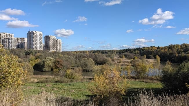 Купить двухкомнатную квартиру с ремонтом на вторичке в Микрорайоне Заречный, жилой район Новые Ватутинки в Москве. Вариант № 2378237, 0, площадь - квм, цена 18700000 рублей