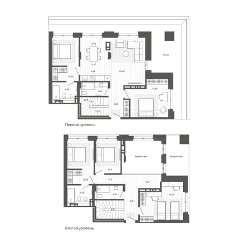 Купить квартиру в новостройках в Алтайском крае. Вариант № 2363005, 1, площадь - квм, цена 37450000 рублей