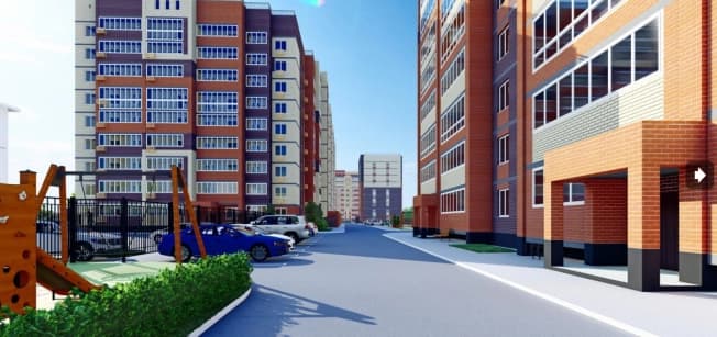 Купить двухкомнатную квартиру в новостройках (ЖК) в Микрорайоне Театральный, Йошкар-Ола в Йошкар-Оле. Вариант № 1499643, 1, площадь - квм, цена 6115700 рублей