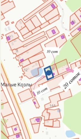 Купить земельный участок в Калужской области. Вариант № 2309342, 0, площадь - квм, цена 950000 рублей