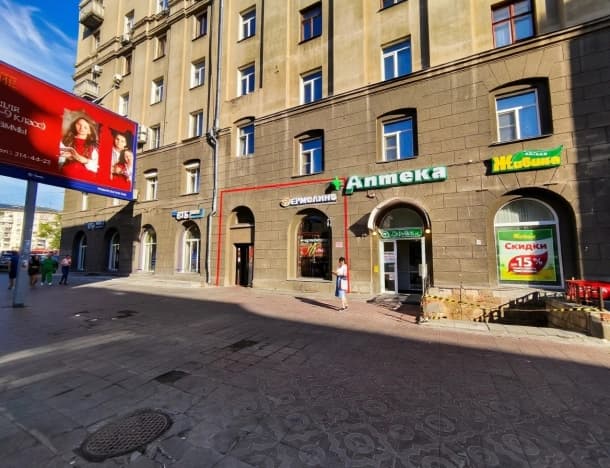Снять коммерческую недвижимость в Новосибирске. Вариант № 2256046, 1, площадь - квм, цена 110600 рублей