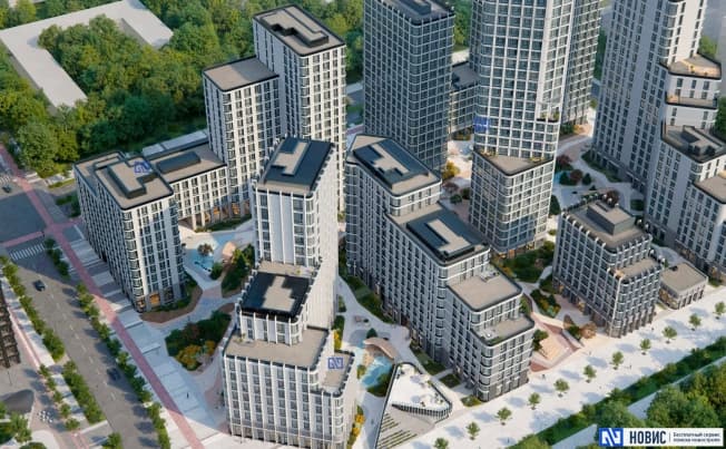 Купить квартиру в новостройках на улице Проектируемый проезд № 6415 в Москве. Вариант № 2229038, 1, площадь - квм, цена 26000000 рублей