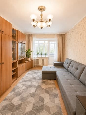 Купить однокомнатную квартиру с балконом в Ивановской области. Вариант № 2288535, 1, площадь - квм, цена 2200000 рублей