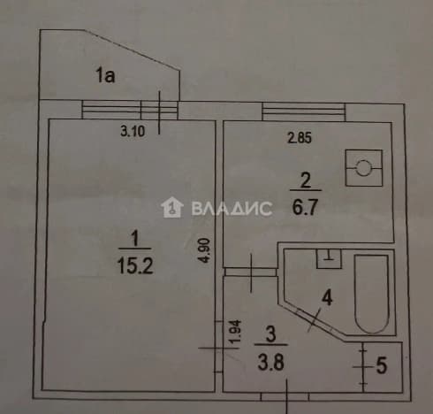 Купить квартиру на вторичке у метро Бутово в Московской области. Вариант № 2212910, 0, площадь - квм, цена 4600000 рублей