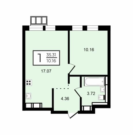 Купить квартиру в ЖК Кленовые аллеи в Москве. Вариант № 2302415, 0, площадь - квм, цена 9500000 рублей