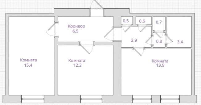 Купить квартиру в Смоленске. Вариант № 2153953, 1, площадь - квм, цена 7500000 рублей