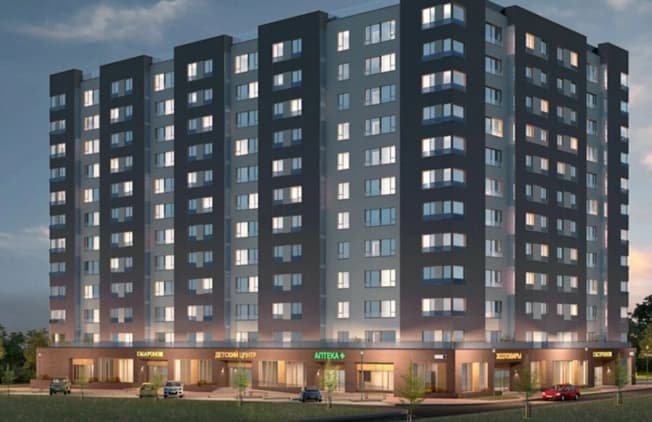 Купить двухкомнатную квартиру в Микрорайоне 1-й, Московский район в Рязани. Вариант № 1969891, 0, площадь - квм, цена 8421000 рублей