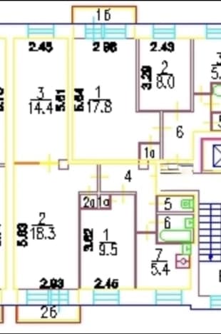 Купить квартиру в ипотеку на вторичке в Москве. Вариант № 2348037, 0, площадь - квм, цена 19000000 рублей