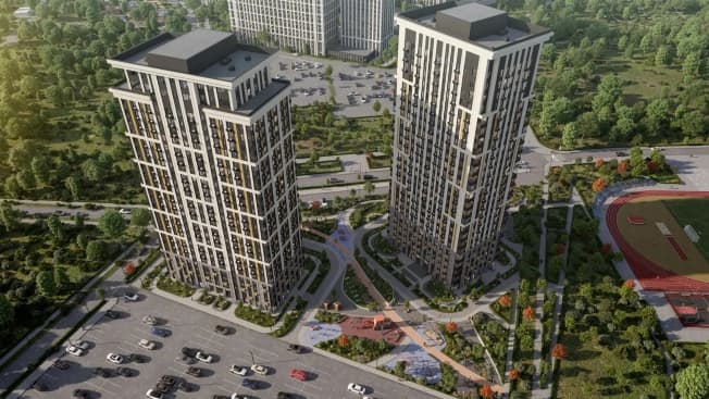 Купить однокомнатную квартиру в ЖК Датский Квартал в Московской области. Вариант № 2372156, 0, площадь - квм, цена 4928480 рублей