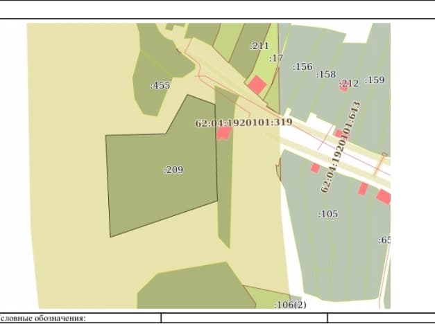 Купить земельный участок на улице Восточная в Касимове. Вариант № 1034287, 1, площадь - квм, цена 900000 рублей
