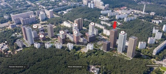Купить квартиру на улице Лужнецкая набережная в Москве. Вариант № 2244942, 0, площадь - квм, цена 41500000 рублей