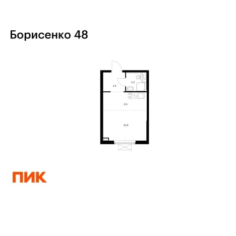 Купить Студию в новостройках в ЖК Флагман в Владивостоке. Вариант № 2176232, 1, площадь - квм, цена 6766320 рублей