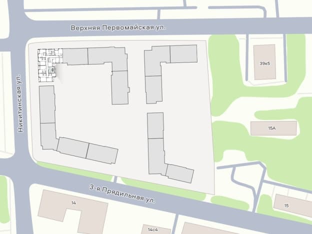 Купить студию на улице Боровское шоссе в Москве. Вариант № 2411691, 1, площадь - квм, цена 12644000 рублей