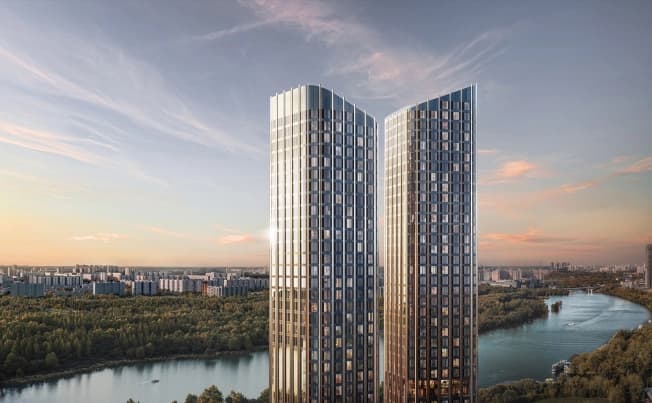 Купить студию в ЖК Москворечье в Москве. Вариант № 2255064, 0, площадь - квм, цена 16999990 рублей