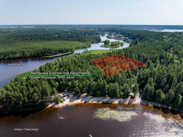 Купить земельный участок в Республике Карелия. Вариант № 2247597, 0, площадь - квм, цена 35000000 рублей